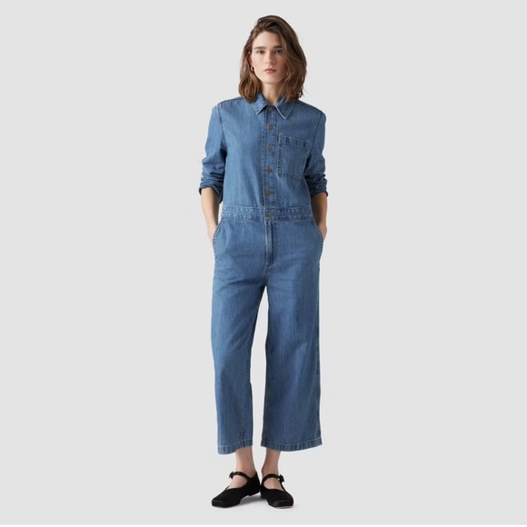 Levi's Denim - Levi’s Long Sleeve Heritage Jumpsuit-Size Small